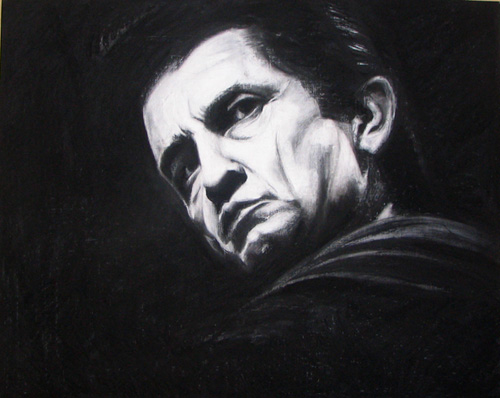 johnny cash art reproduction sale giclee print