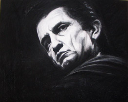 fine art johnny cash poster